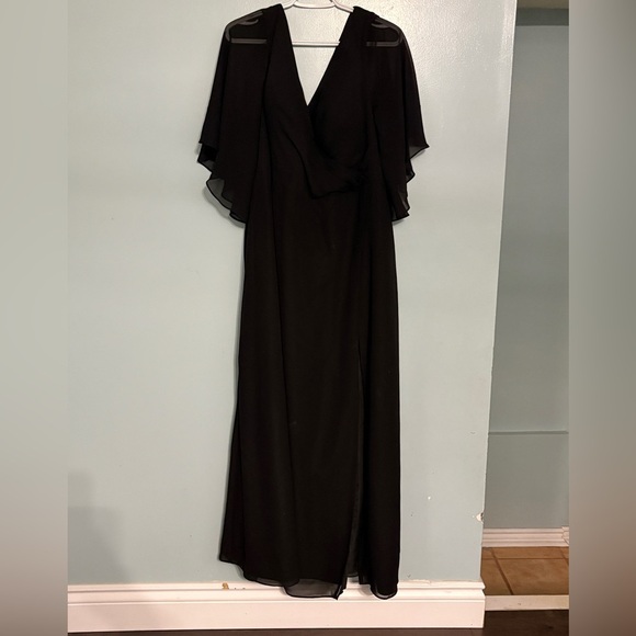 Azizie Elegant Black Evening Gown, size 24 - Picture 6 of 8